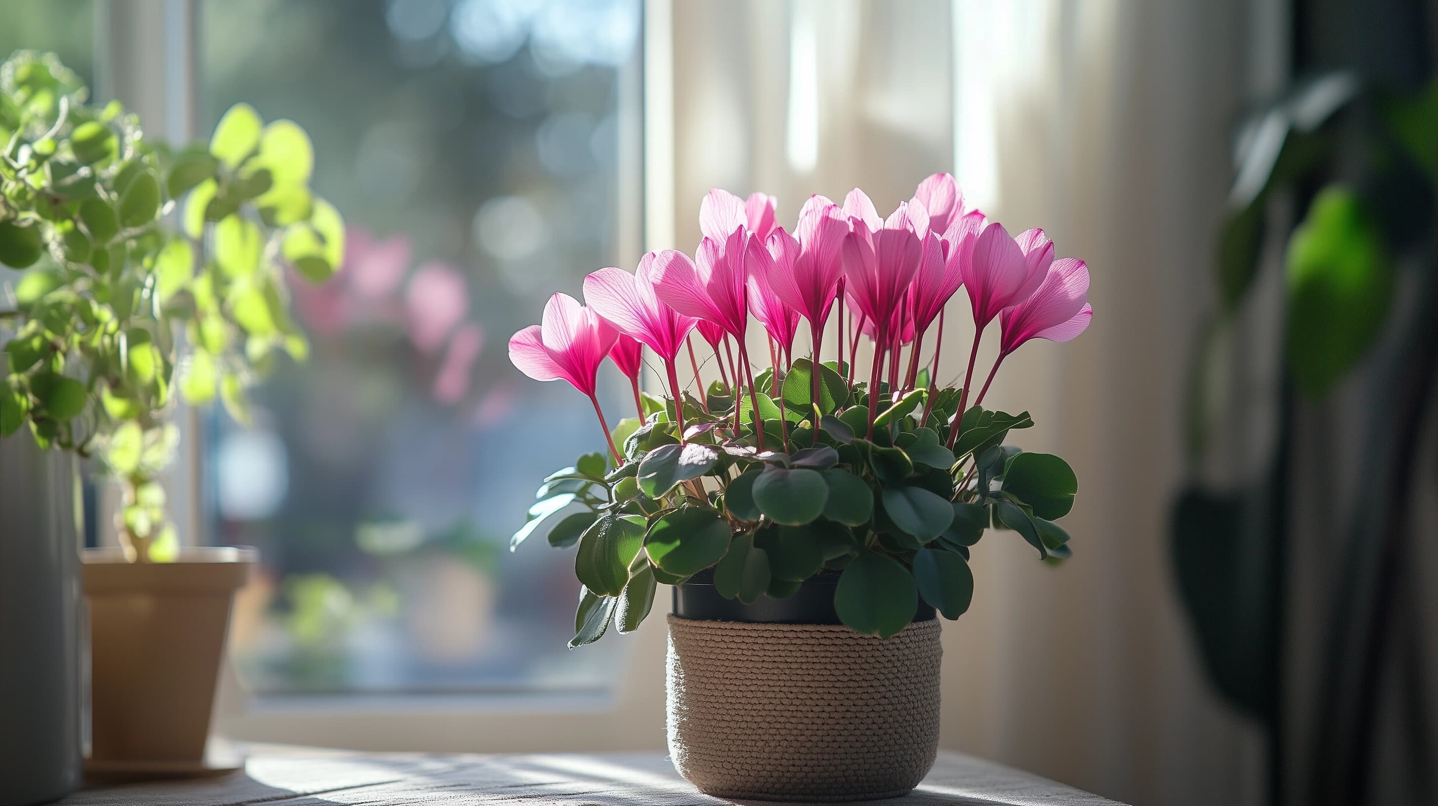 Header banner showing plant