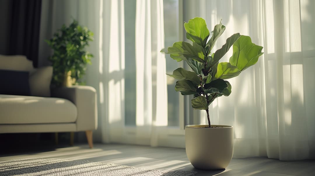 Fiddle Leaf Fig (Ficus lyrata)