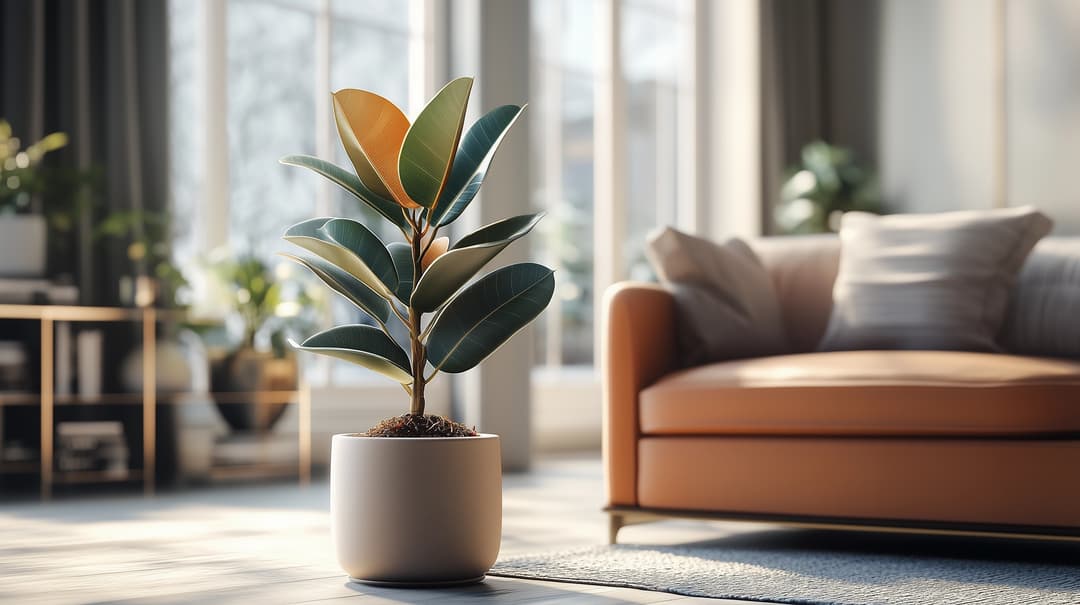 Rubber Plant (Ficus elastica)