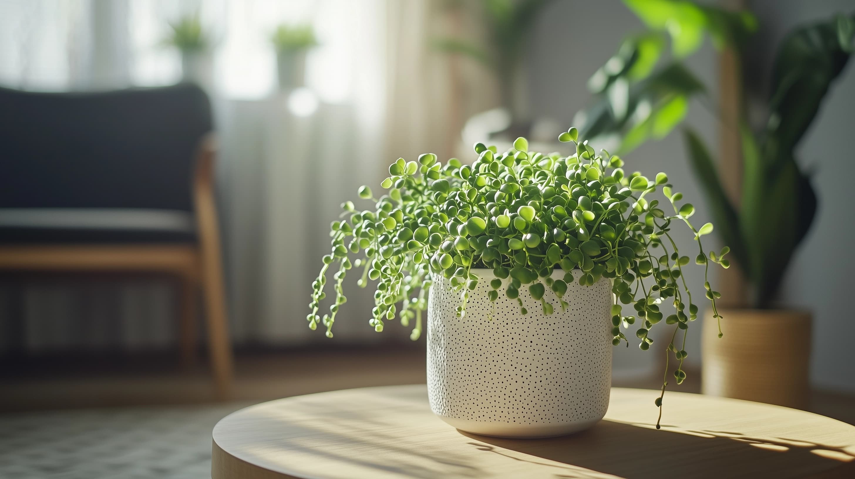 Header banner showing plant