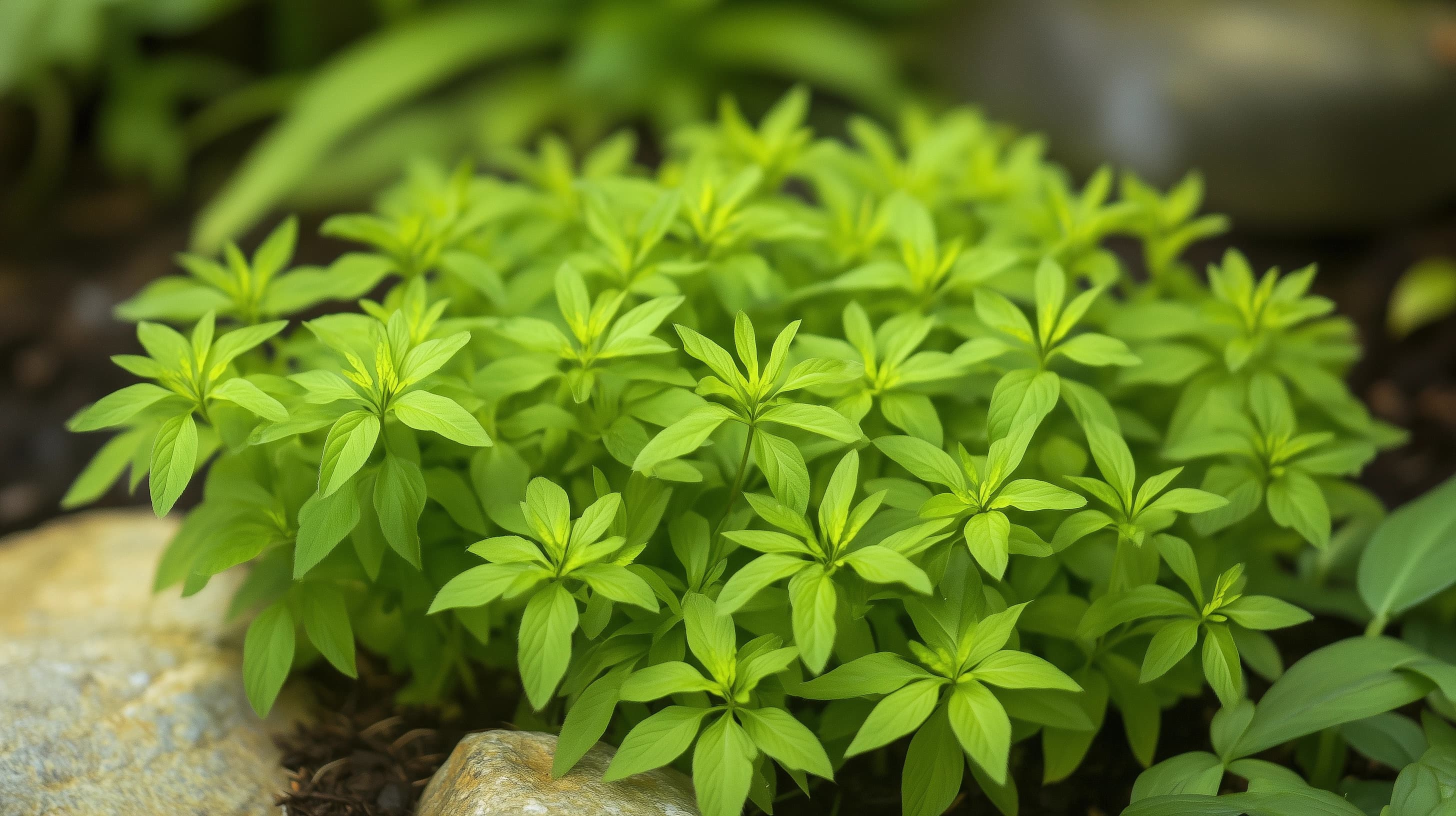 Header banner showing plant